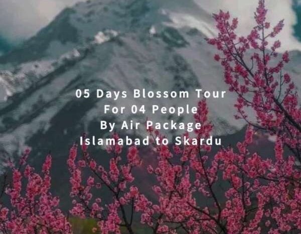05 Days Blossom Tour to Skardu for 04 People (By Air)