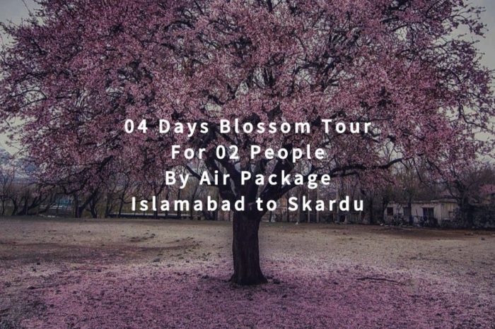 04 Days Blossom Tour to Skardu for 02 People (By Air)